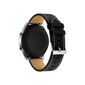 Terni rem i Genuine Læder til Huawei Watch GT 2 Pro-Sort