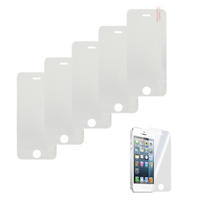 5 Stk. Skærmbeskyttelse / Hærdet Beskyttelsesglas til iPhone 5 / 5S / 5C / SE