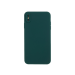 Matte TPU Cover til iPhone X / XS-Mørkegrøn
