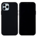 Matte Slim Silikone Cover til iPhone 12 Pro Max-Sort
