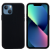 Soft Matte Silikone Cover til iPhone 13-Sort