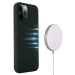 Silikone Cover med MagSafe til iPhone 13 Pro-Mørkegrøn
