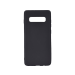 Matte TPU Cover til Samsung Galaxy S10-Sort