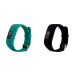 Pakke m. Silicone rem til Garmin Vivofit 3 / Vivofit JR / JR 2 Turkis & Silicone rem til Garmin Vivofit 3 / Vivofit JR / JR 2 Sort