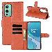Graviera Flip Cover til OnePlus 9-Brun