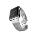 Ferrum rem til Apple Watch i rustfrit stål - 42 / 44 / 45mm - Sølv