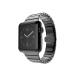 Ferrum rem til Apple Watch i rustfrit stål - 42 / 44 / 45mm - Sort