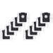 10 stk Støvsugerposer til Dreame X40 Ultra / X50 Ultra  / L50 Ultra / L40s Pro Ultra