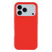 iPhone 17 Pro Silikone Cover med Blød Inderside - Rød
