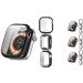 3 stk. Apple Watch Series 10 & Series 11 42 mm Cover med Skærmbeskyttelse - Sort