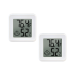 2 stk. Trådløs Mini Indendørs Digitalt Termometer / Hygrometer med App