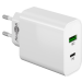                         45W Fast Dual Charger with USB & USB-C                    