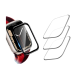 3 Stk. Beskyttelsesglas / Skærmbeskyttelse / 3D Glas til Apple Watch 4 / 5 / SE (2022/2023) 40mm
