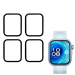 4 stk. Beskyttelsesfilm med Kant til Huawei Watch Fit 4 