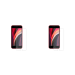 2x Skærmbeskyttelse / Hærdet Beskyttelsesglas til iPhone SE 2022