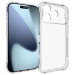 Gennemsigtigt iPhone 17 Pro Cover i Silikone