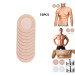 10 stk Engangs Nipple Covers i Åndbart Stof, Unisex - Rund