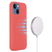 Silikone Cover med MagSafe til iPhone 14 Plus-Pink