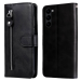 Zipper Flip Cover til Samsung Galaxy S23-Sort