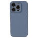 Soft Matte Silikone Cover til iPhone 15 Pro-Mørkegrå