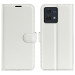Motorola Moto G84 5G Graviera Flip Cover-Hvid