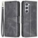 Graviera Flip Cover til Samsung Galaxy S24-Sort
