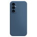 Soft Mat Silikone Cover til Samsung Galaxy A25 5G-Mørkeblå