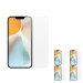 4 stk. iPhone 16e & 17e Beskyttelsesglas / Skærmbeskyttelse / Glas