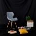 Foto Baggrund i Stof 300 x 300 cm-Sort