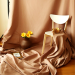 Foto Baggrund i Stof 300 x 300 cm-Beige