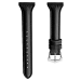 Genuine Læder Urrem 18 mm - Sort