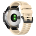 Silikone Sports Rem til Garmin Fenix 8 / E / Tactix 8 - 47mm-Beige