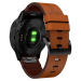 Saga Læder Rem til Garmin Fenix 5S / 5S Plus / 6S / 6S Pro - Brun