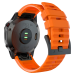Sports Silikone Rem til Garmin Fenix 3 / 3 HR / 5X / 5X Plus / 6X / 6X Pro - Orange