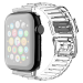 Manino Silikone Rem til Apple Watch 3 - 38mm - Gennemsigtig