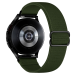 Viso Nylon Rem til Huawei Watch GT 4 / 5 46 mm - Mørkegrøn