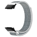 Elastisk Nylon Rem til Fitbit Charge 5 / 6-Hvid