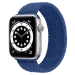 Nylon Sportsrem til Apple Watch 42 / 44 / 45mm - Str. M - Blå