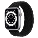 Nylon Sportsrem til Apple Watch 10 - 46mm - Str. L-Sort