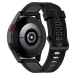 Mantova Silikone Rem til Samsung Galaxy Watch 42mm - Sort