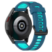 Mantova Silikone Rem til Garmin Vivomove Sport - Blå