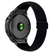 Elastisk Nylon Rem til Garmin Fenix 7S / 7S Pro / 7S Solar -Sort