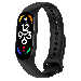 Mat Silikone Rem til Xiaomi Mi Smart Band 5 / 6 / 7-Sort