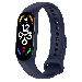 Mat Silikone Rem til Xiaomi Mi Smart Band 5 / 6 / 7-Mørkeblå