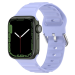 Wave Silikone Rem til Apple Watch SE - 40mm - Lilla