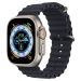 Haw Silikone Rem til Apple Watch Ultra / Ultra 2 - Sort