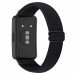 Elastisk Nylon Rem til Huawei Band 8-Sort