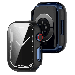 Cover med Beskyttelsesglas / Skærmbeskyttelse til Apple Watch 8 / 9 - 41mm - Sort