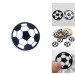 Fodbold Strygemærke til Tøj & Tasker - Strygbar Patch