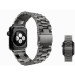 Rem / urlænke i rustfrit stål til Apple Watch Ultra / Ultra 2 - Sort